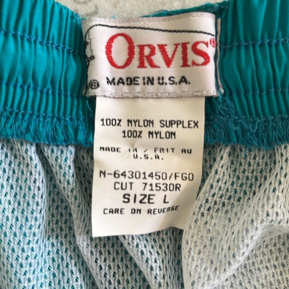 Brand new Orvis men’s Short L Made in USA 100% Mylon - Picture 6 of 13